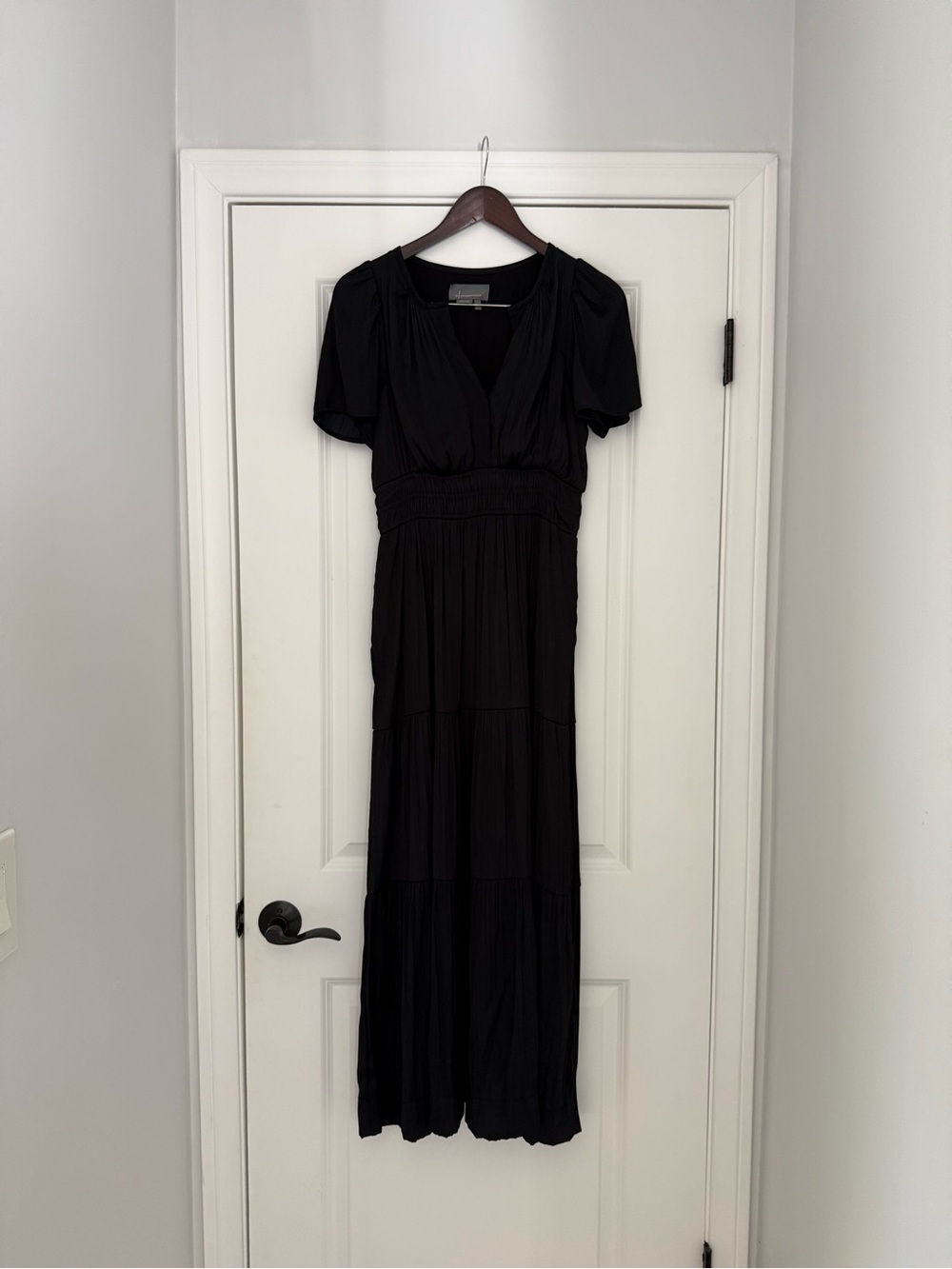 Anthropologie Satin Somerset Maxi size S